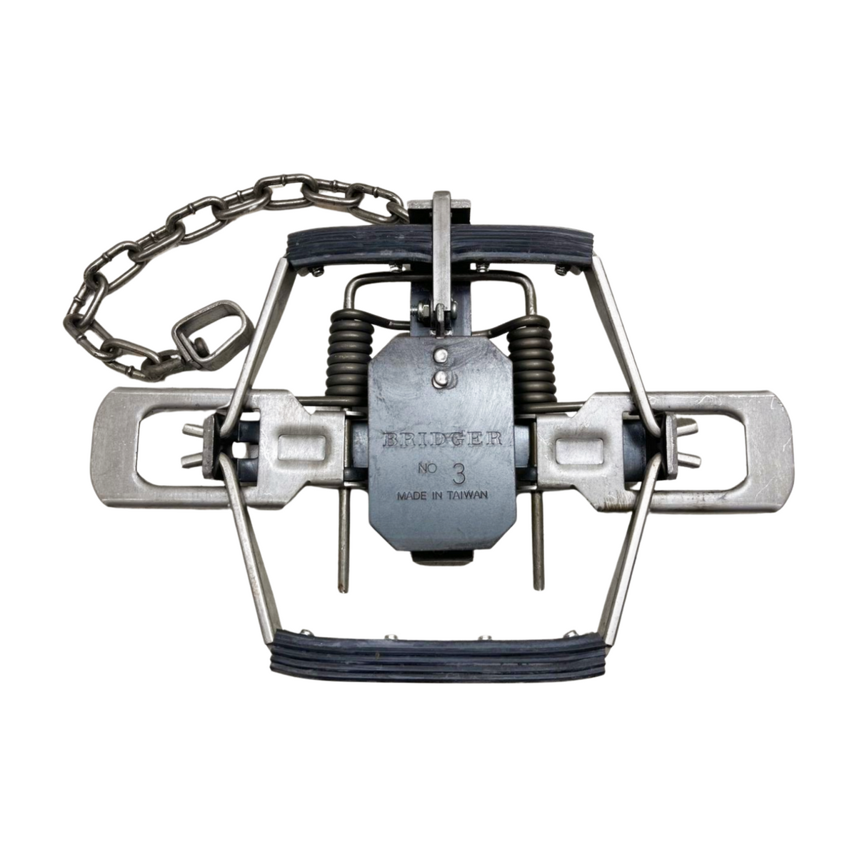 Bridger #3 Rubber Jaw (2 Coiled) – Minnesota Trapline Products