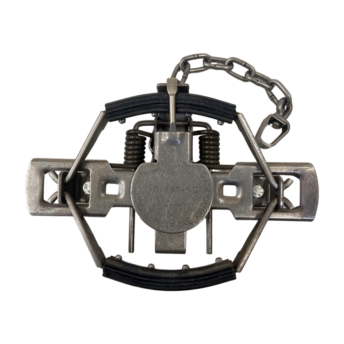 MB-550-RJ 2-Coil Rubber Jaw – Minnesota Trapline Products