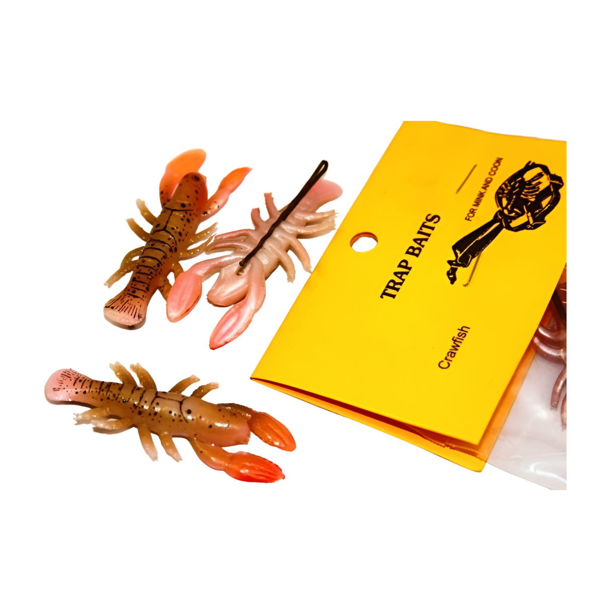 Rubber Crawdads (Dozen Pack)