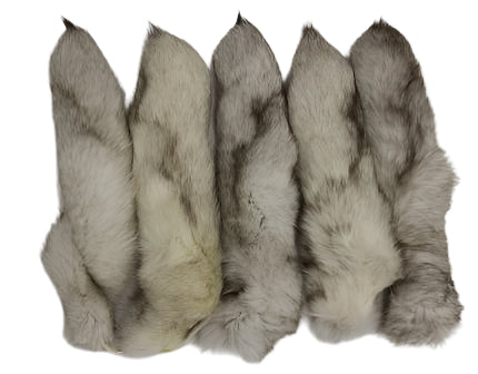Natural Blue Fox Tail - XL