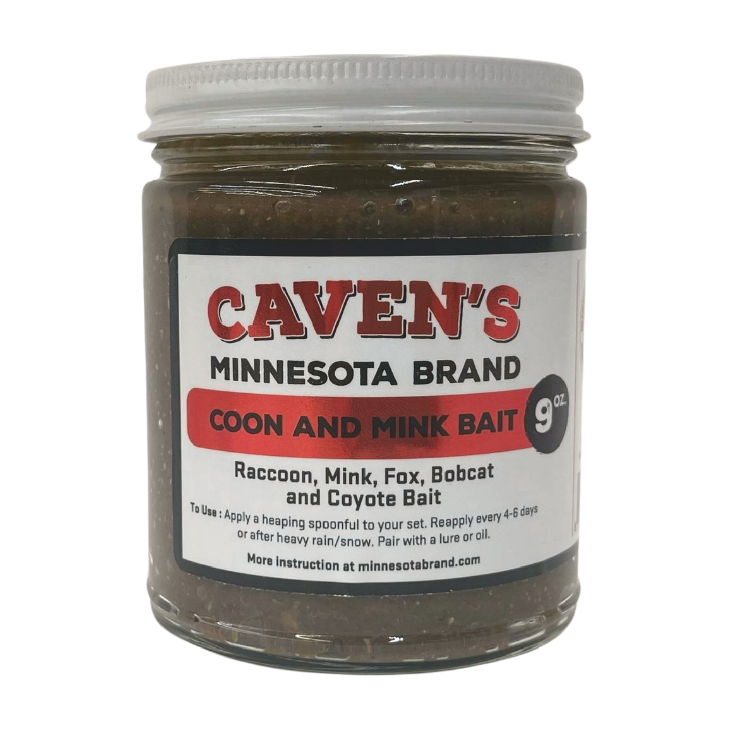 Coon and Mink Bait - Caven's – Minnesota Trapline Products