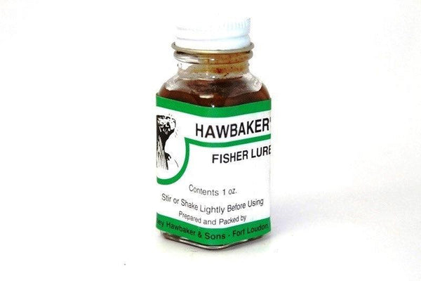 fisher trapping lures Hawbaker's Lure- 1 Ounce Wanted to make a Cavens Tree Climber Lure Color:BLACK STRIPES ON GOLD FOIL 3 Weight