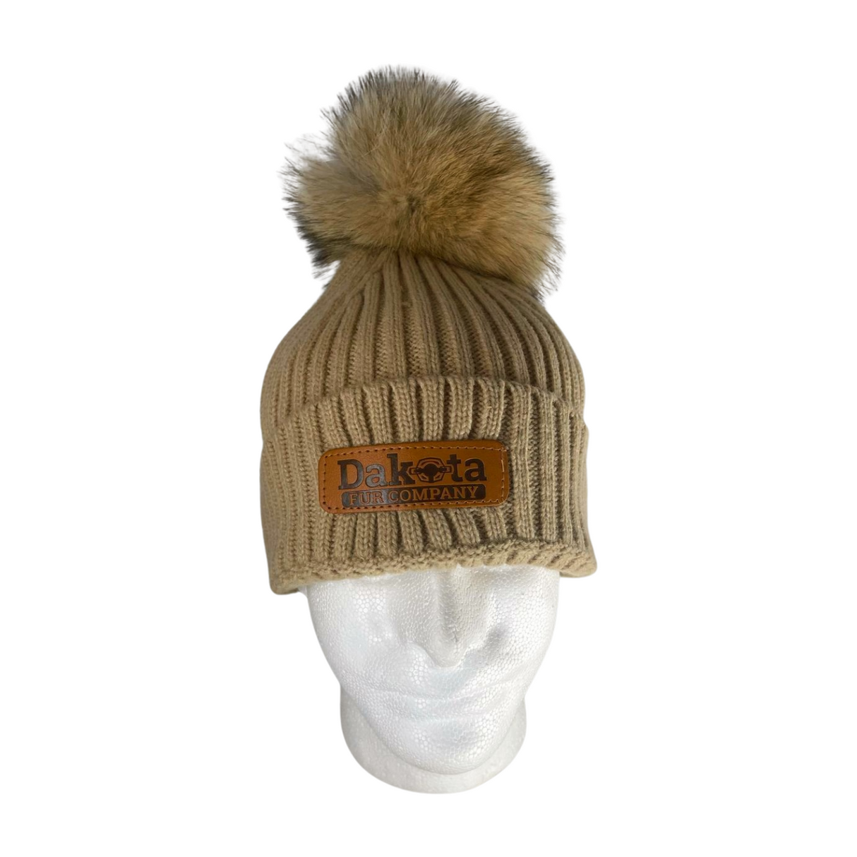 Fur Pom-Pom Beanie
