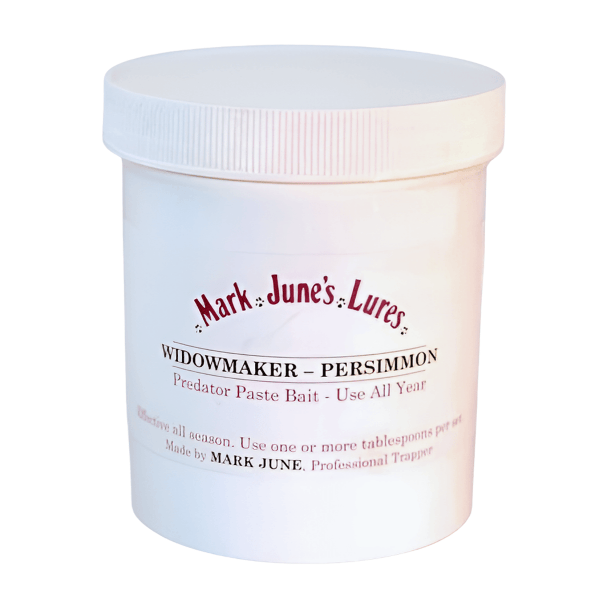 Widowmaker with Persimmon - 16 Ounces - June's Baits – Minnesota Widowmaker with Persimmon - 16 Ounces - June's Baits – Minnesota