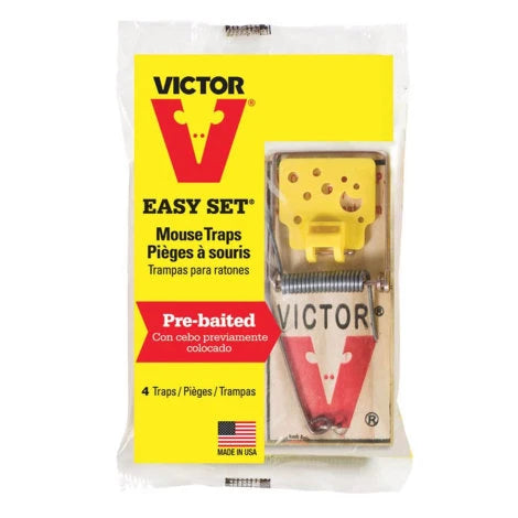 Victor Mouse Trap - Plastic Pan - Two Traps