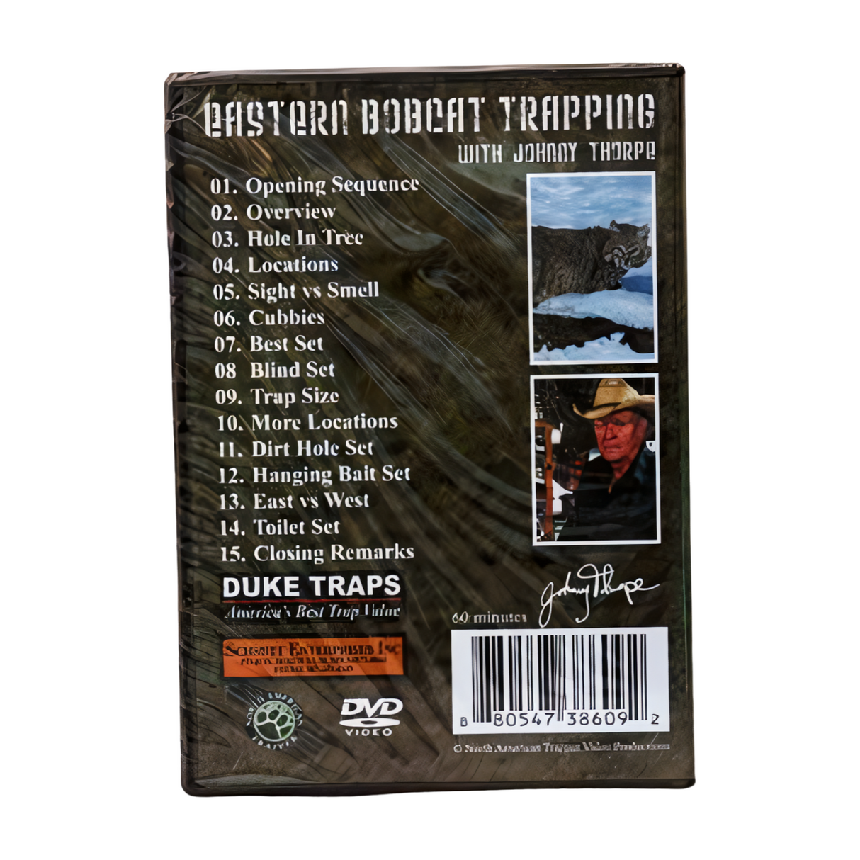 Eastern Bobcat Trapping - Johnny Thorpe - DVD