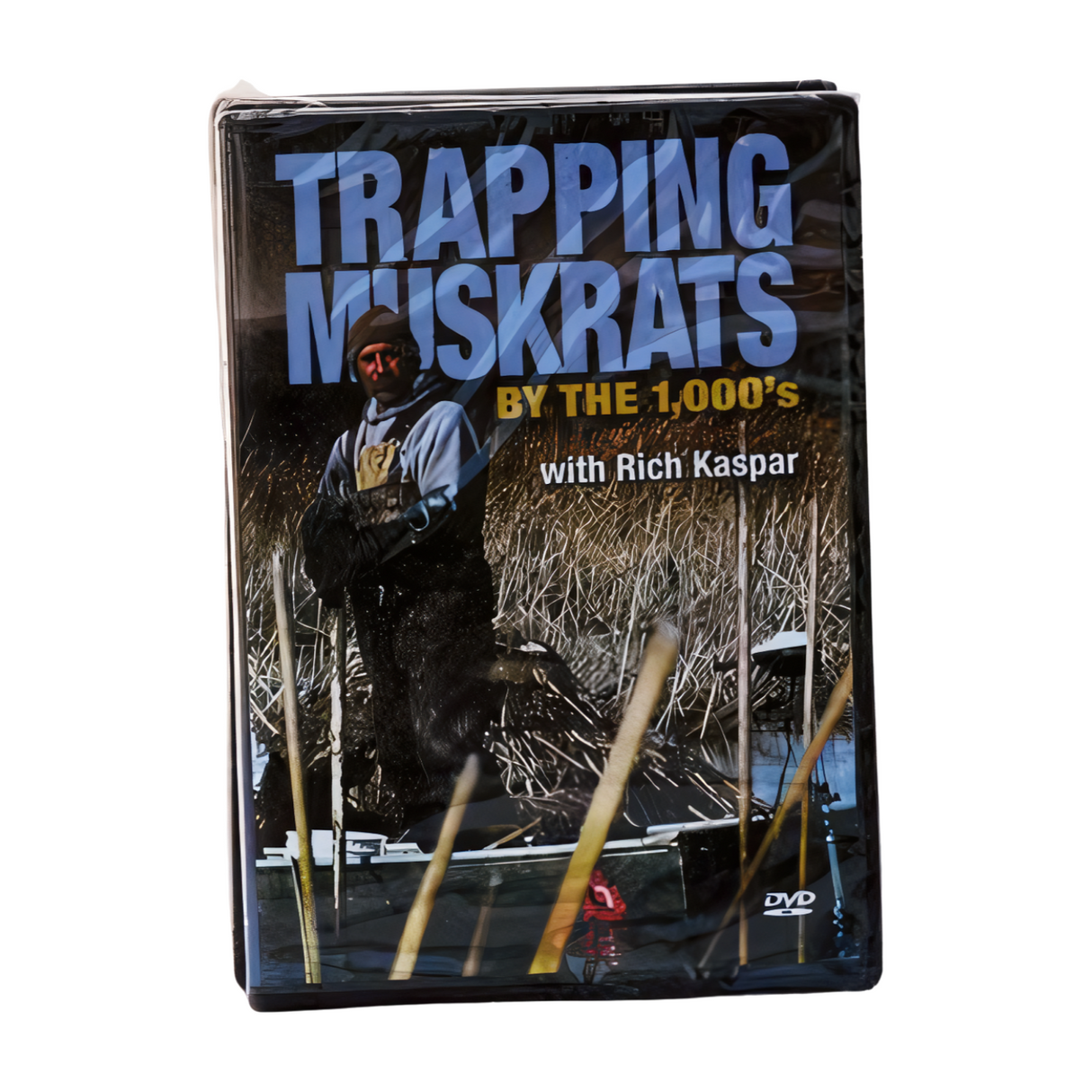 Trapping Muskrats by the 1,000's - Rich Kaspar - DVD